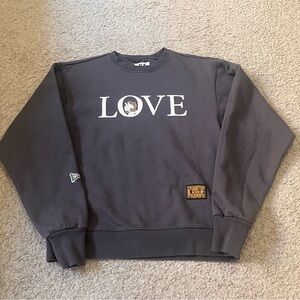 PLF - Pushbutton Line Friends LOVE Sweatshirt Pullover S we